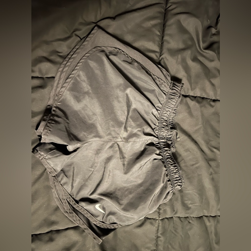 Black Nike sport shorts